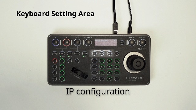 Amazon.com: FEELWORLD KBC20N NDI PTZ Camera Joystick Controller